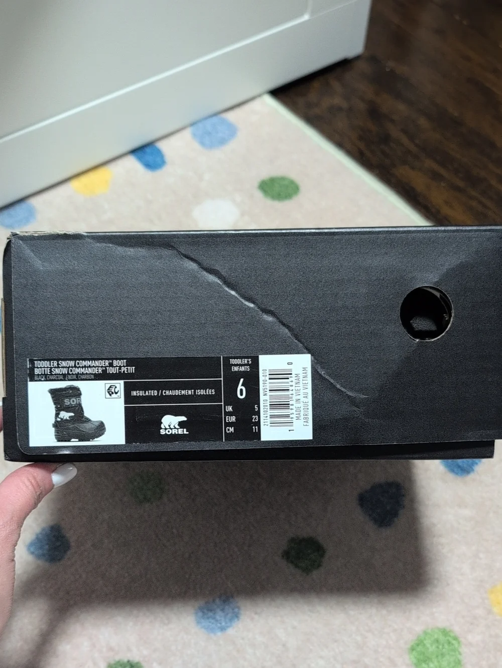 Brand New Sorel Toddler Snow Commander Boot
